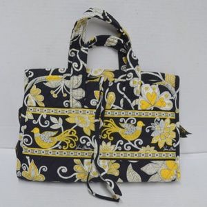 Vera Bradley Hanging Organizer Yellow Bird MakeUp